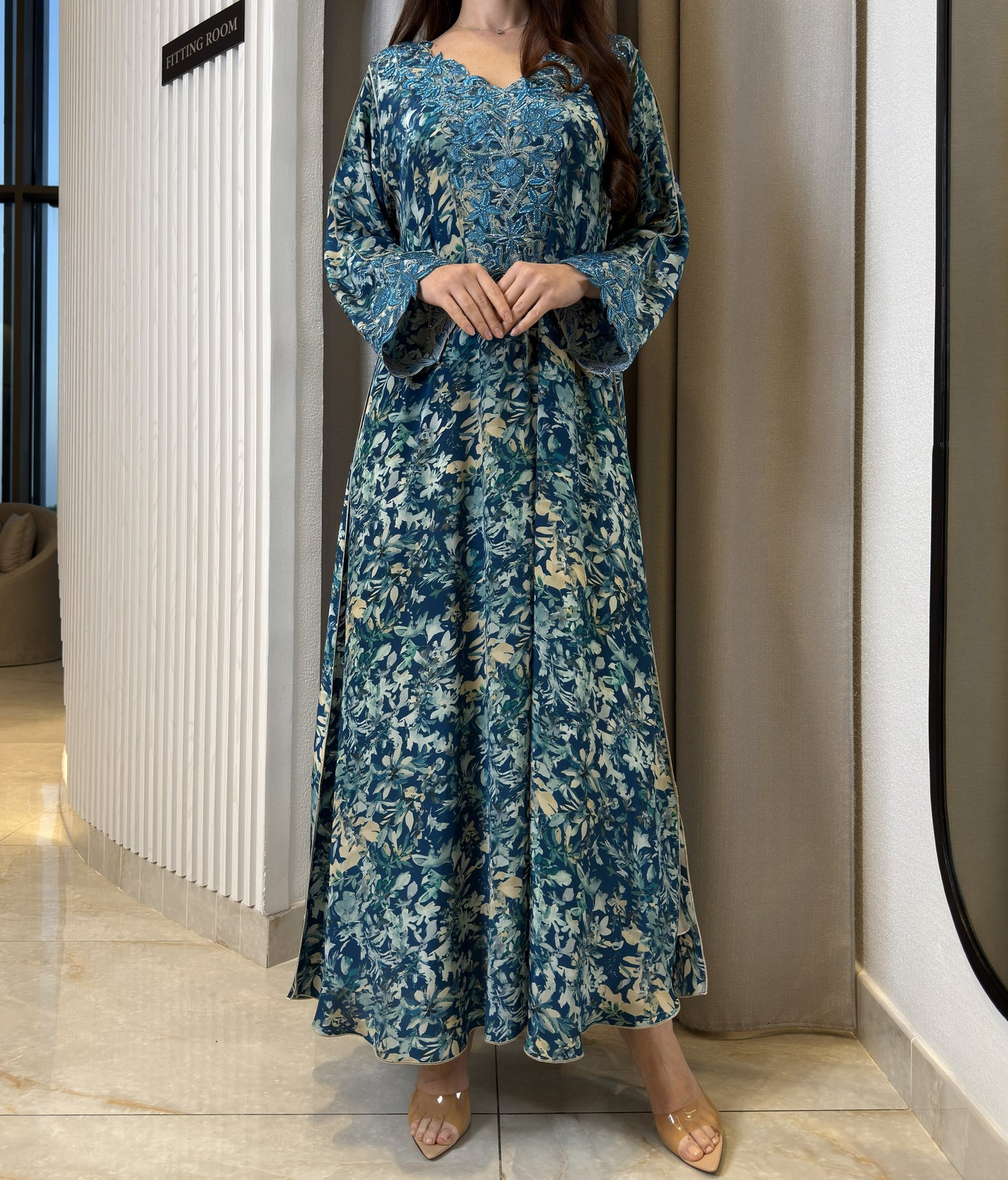 Pure Silk M5awar embroidery