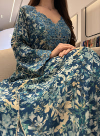 Pure Silk M5awar embroidery