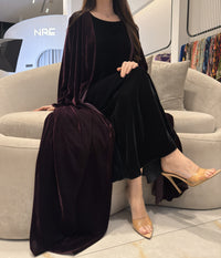 Velvet Abaya
