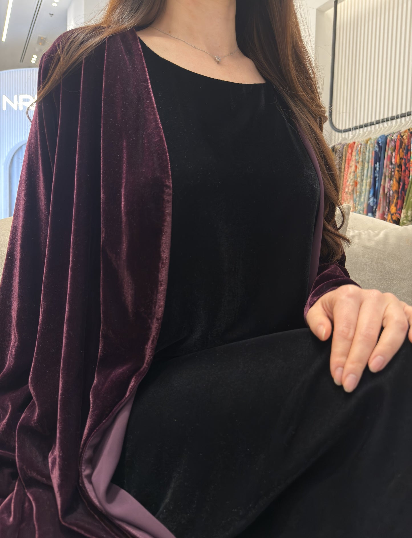 Velvet Abaya