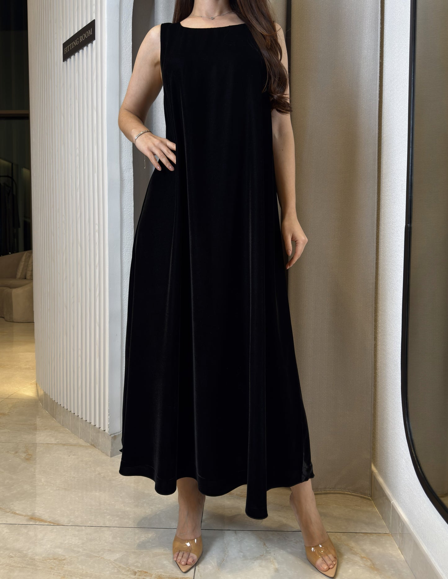 Velvet Under Abaya