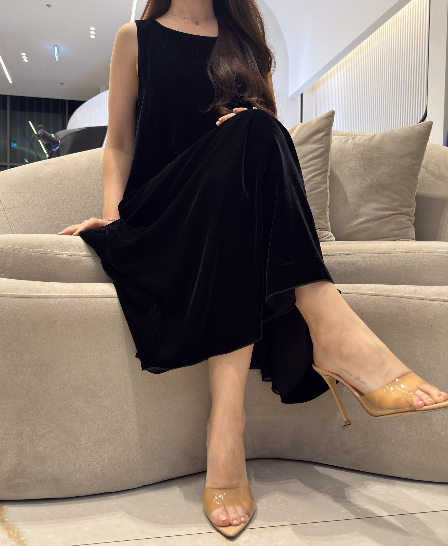 Velvet Under Abaya