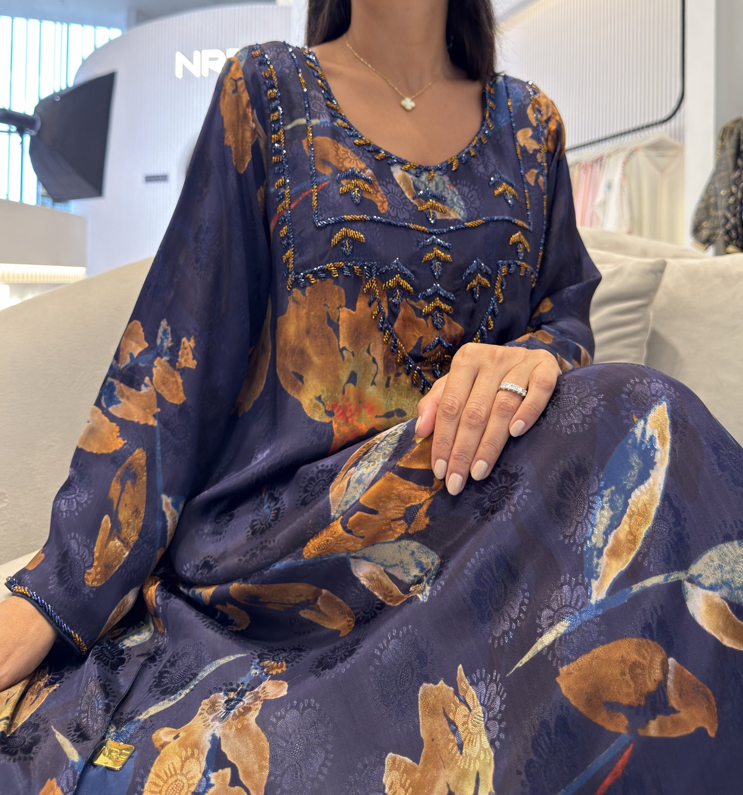 Jacquard Pure Silk Handmade