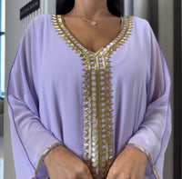 2 Pc Chiffon Handmade Embroidery