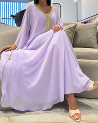 2 Pc Chiffon Handmade Embroidery