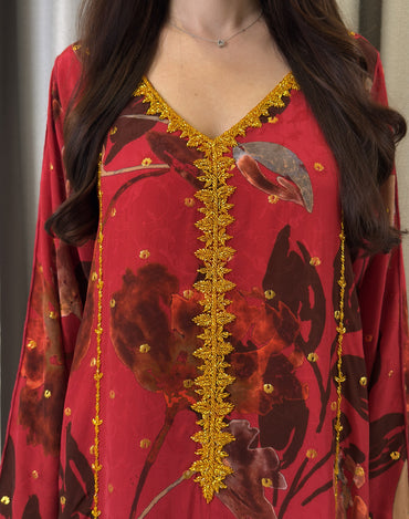 Pure Crepe Jacquard Zari