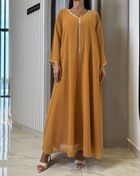 2 Pc Chiffon Handmade Embroidery