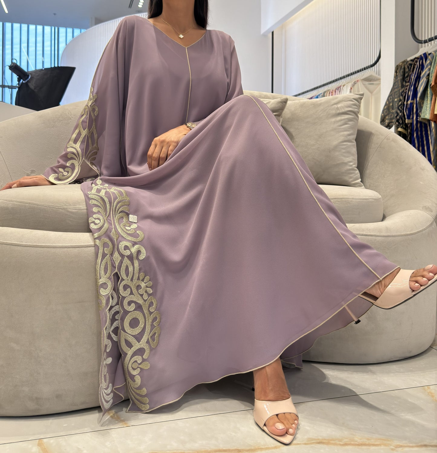 Chiffon Machine Embroidery