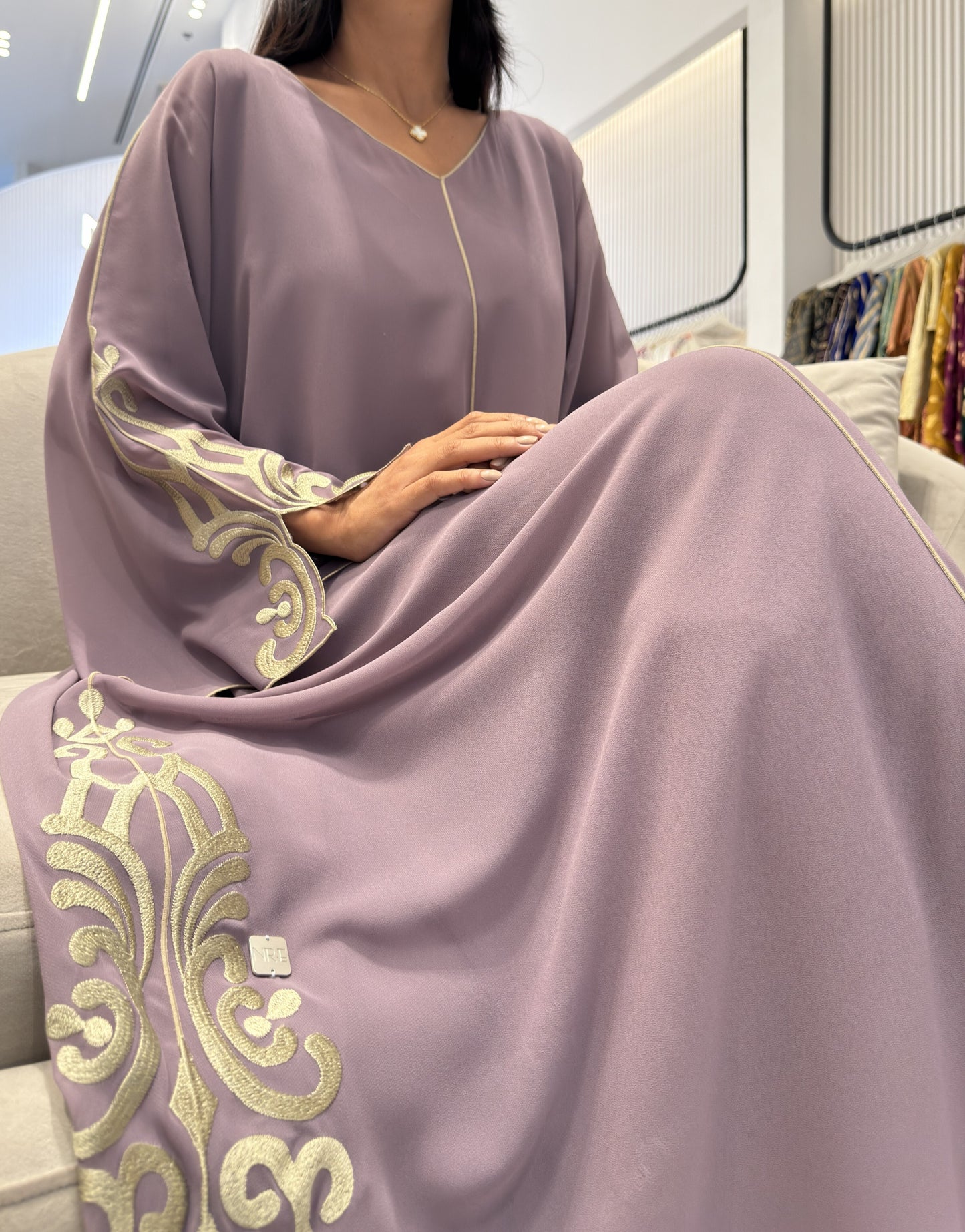Chiffon Machine Embroidery