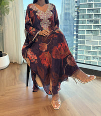 Pure Silk M5awar embroidery