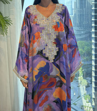 Pure Silk M5awar embroidery