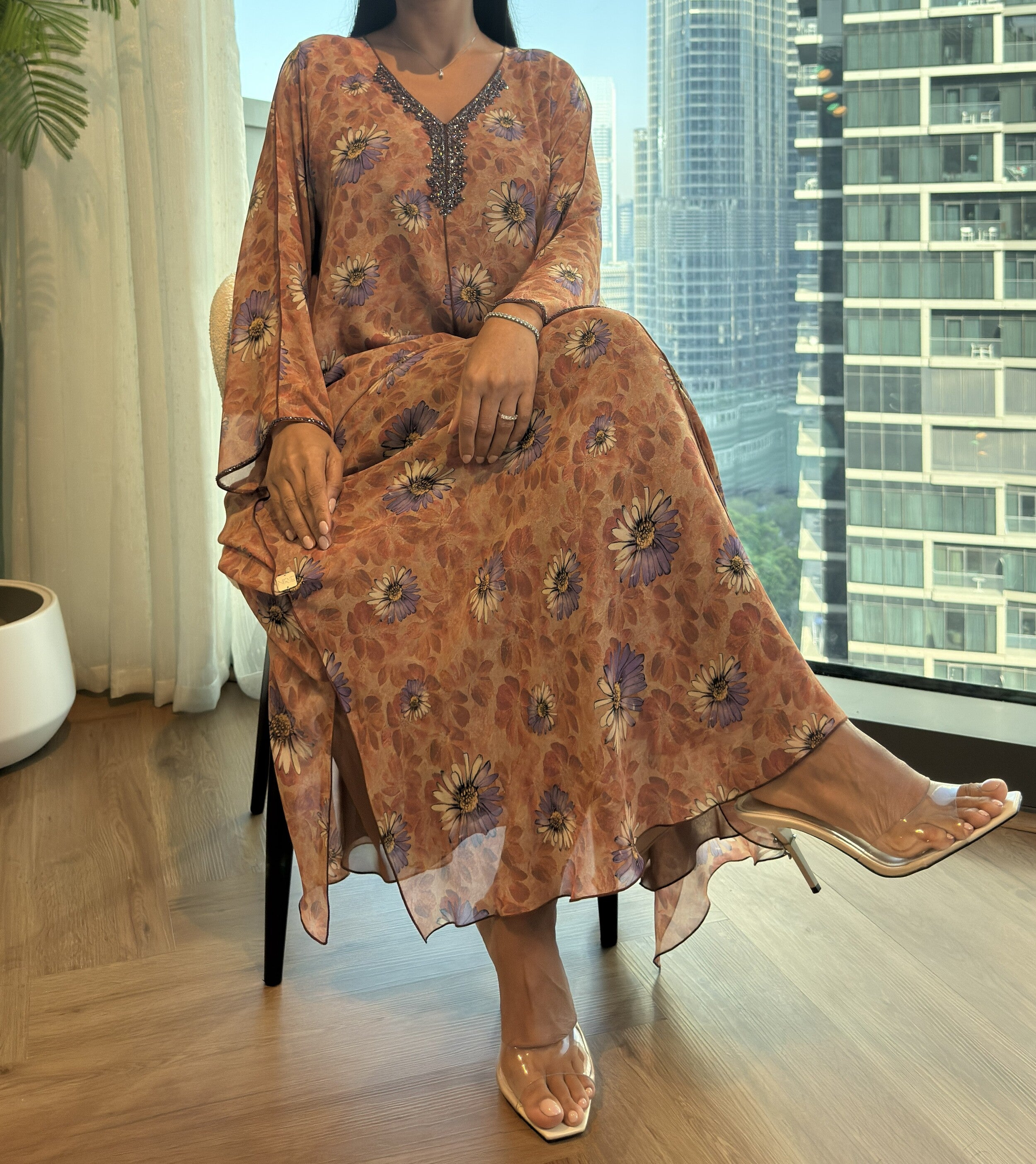 Chiffon Handmade Embroidery