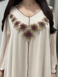 2 Pc Chiffon Handmade Embroidery