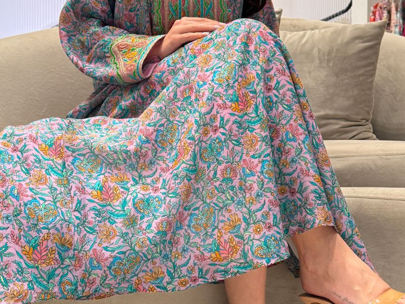 Pure silk linen Embroidery
