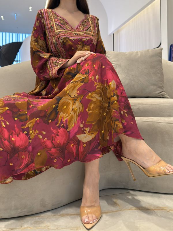 Pure Crepe Jacquard Zari