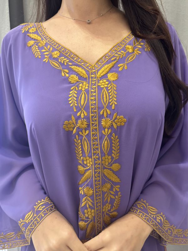 Chiffon Machine Embroidery