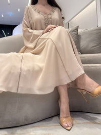 2 Pc Chiffon Handmade Embroidery