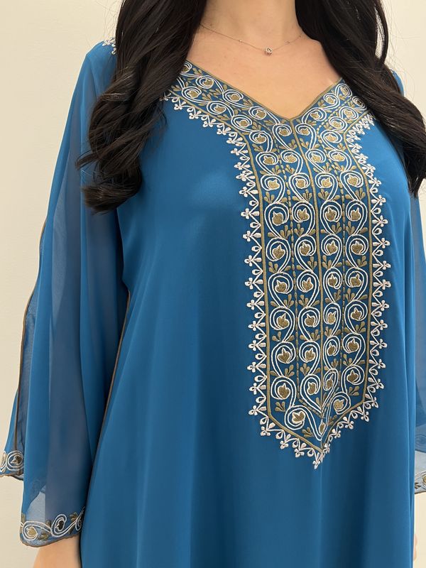 Chiffon Machine Embroidery
