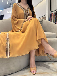 تطريز آلي من الشيفون
