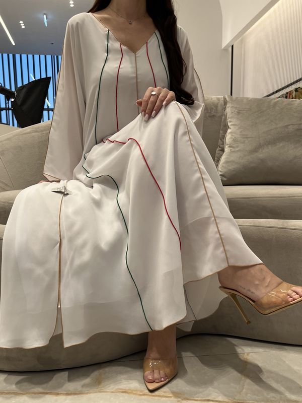 2 pc Chiffon Dress