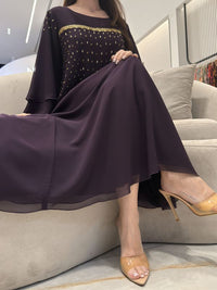 Double Chiffon Handmade Embroidery