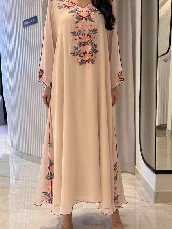 Chiffon Machine Embroidery