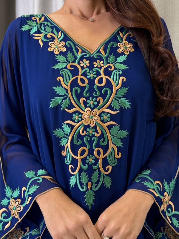 Chiffon Machine Embroidery