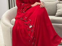 2 Pc Chiffon Handmade Embroidery