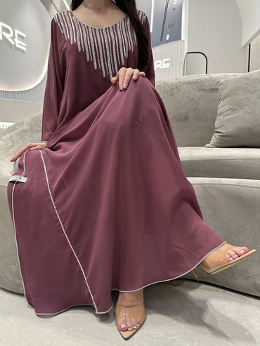 2 Pc Chiffon Handmade Embroidery