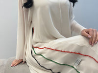 2 pc Chiffon Dress