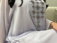 2 Pc Chiffon Handmade Embroidery