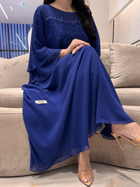 2 Pc Chiffon Handmade Embroidery