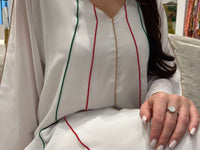 2 pc Chiffon Dress
