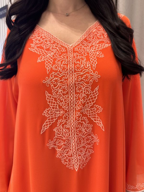 Chiffon Machine Embroidery