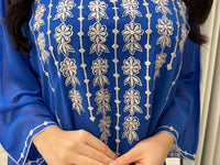 Chiffon Machine Embroidery