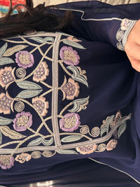 Chiffon Machine Embroidery