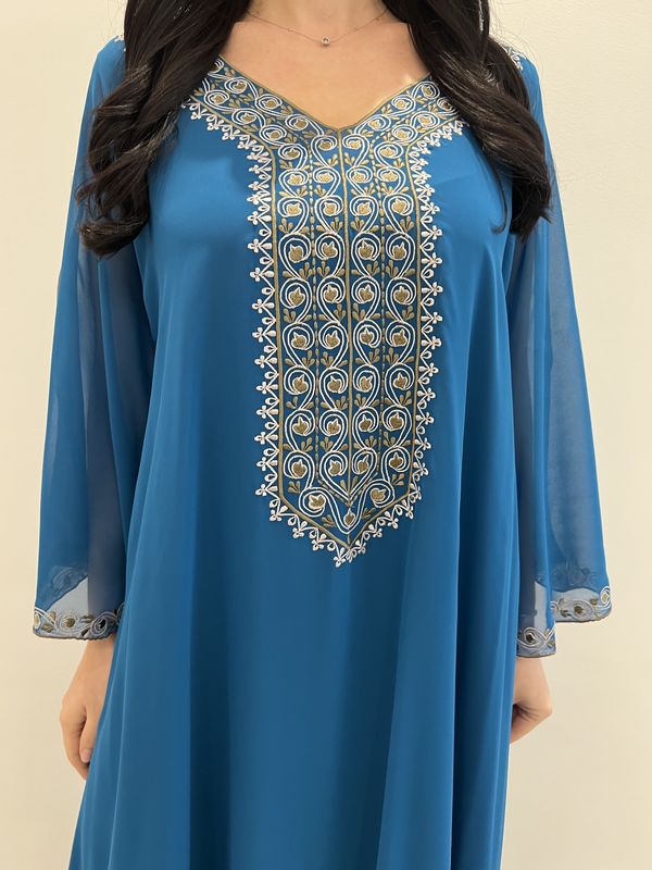 Chiffon Machine Embroidery
