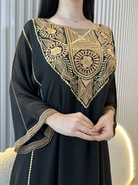 تطريز آلي من الشيفون