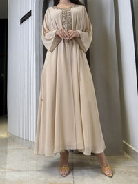 2 Pc Chiffon Handmade Embroidery