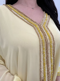 2 Pc Chiffon Handmade Embroidery