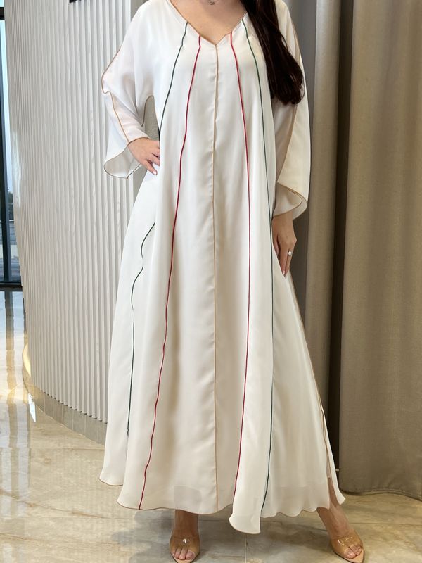 2 pc Chiffon Dress