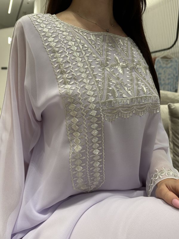 Chiffon Machine Embroidery