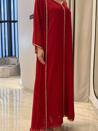 2 Pc Chiffon Handmade Embroidery