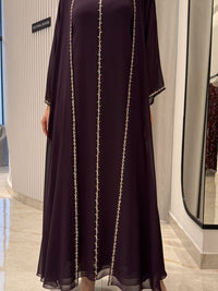 2 Pc Chiffon Handmade Embroidery