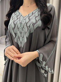 تطريز آلي من الشيفون