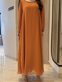 2 Pc Chiffon Handmade Embroidery