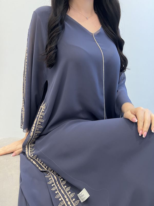 تطريز آلي من الشيفون