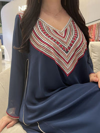 Chiffon Machine Embroidery