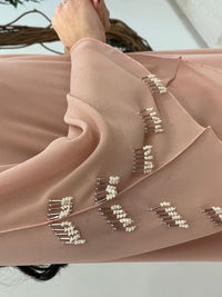 2 Pc Chiffon Handmade Embroidery