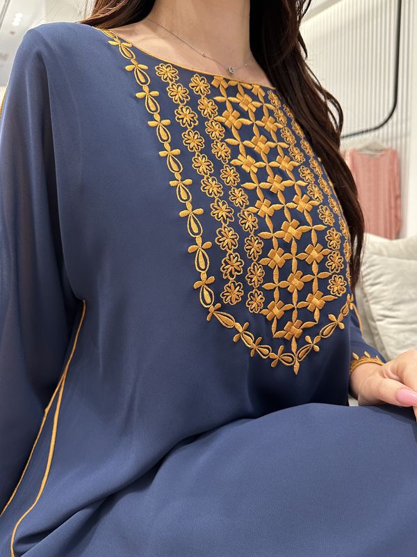 Chiffon Machine Embroidery